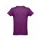 THC LUANDA. T-shirt da uomo in formato tubolare di cotone - Viola