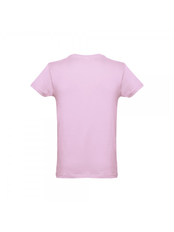 THC LUANDA. T-shirt da uomo in formato tubolare di cotone - Lilla THC LUANDA. T-shirt da uomo in formato tubolare di cotone - Lilla