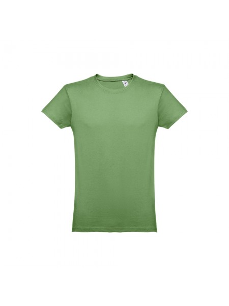 THC LUANDA. T-shirt da uomo in formato tubolare di cotone - Giada verde THC LUANDA. T-shirt da uomo in formato tubolare di cotone - Giada verde