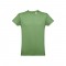 THC LUANDA. T-shirt da uomo in formato tubolare di cotone - Giada verde