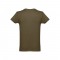 THC LUANDA. T-shirt da uomo in formato tubolare di cotone - Verde militare
