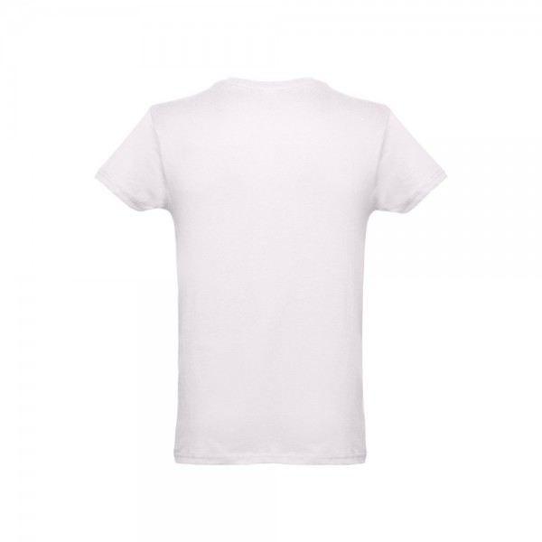 THC LUANDA. T-shirt da uomo in formato tubolare di cotone - Rosa pastello