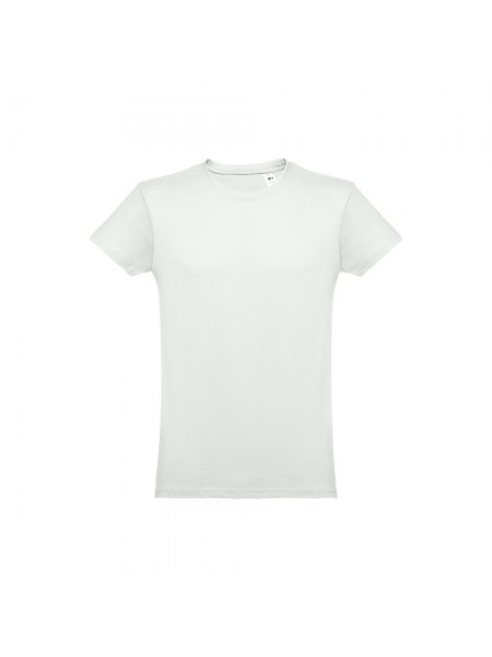 THC LUANDA. T-shirt da uomo in formato tubolare di cotone - Verde pastello