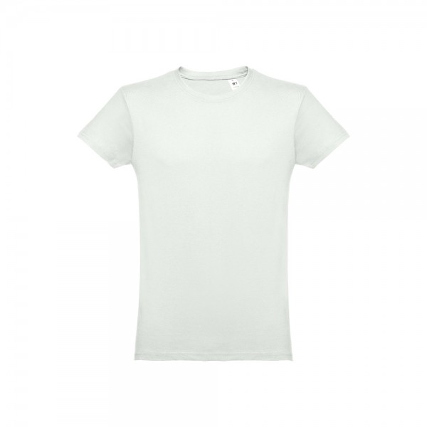 THC LUANDA. T-shirt da uomo in formato tubolare di cotone - Verde pastello