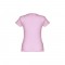 THC SOFIA. T-shirt sfiancata da donna in cotone - Lilla