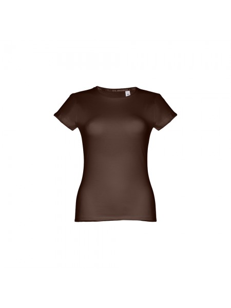THC SOFIA 3XL. T-shirt da donna - Marrone scuro THC SOFIA 3XL. T-shirt da donna - Marrone scuro
