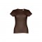 THC SOFIA 3XL. T-shirt da donna - Marrone scuro