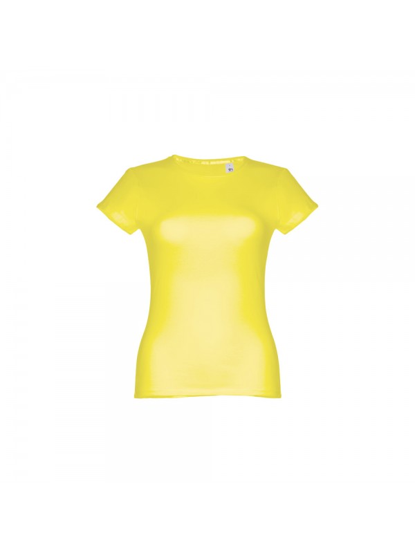 THC SOFIA 3XL. T-shirt da donna - Giallo limone THC SOFIA 3XL. T-shirt da donna - Giallo limone