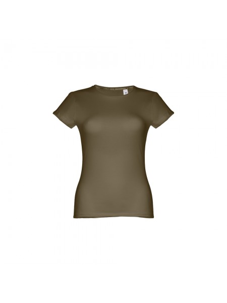 THC SOFIA 3XL. T-shirt da donna - Verde militare THC SOFIA 3XL. T-shirt da donna - Verde militare