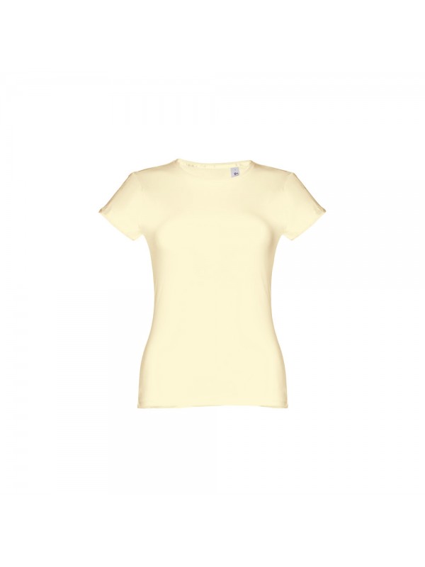 THC SOFIA 3XL. T-shirt da donna - Giallo pastello THC SOFIA 3XL. T-shirt da donna - Giallo pastello