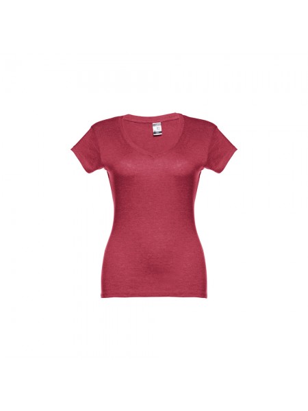 THC ATHENS WOMEN. T-shirt da donna - Rosso mélange THC ATHENS WOMEN. T-shirt da donna - Rosso mélange