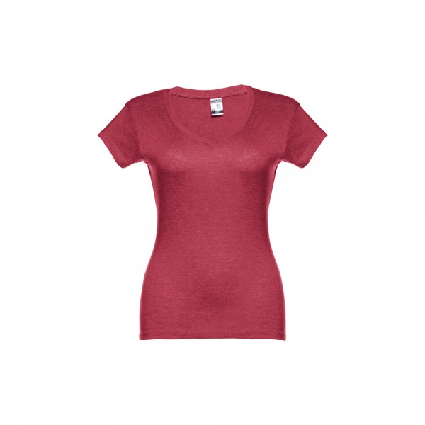 THC ATHENS WOMEN. T-shirt da donna - Rosso mélange
