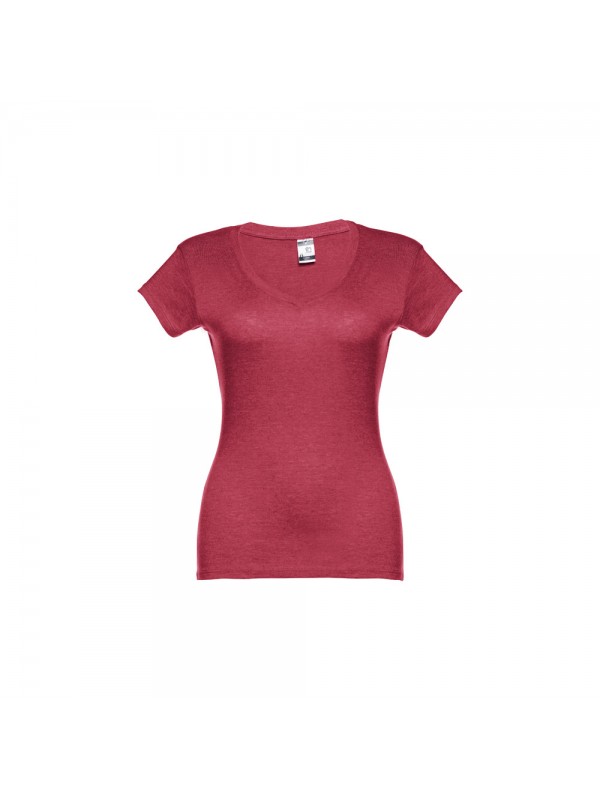 THC ATHENS WOMEN. T-shirt da donna - Rosso mélange THC ATHENS WOMEN. T-shirt da donna - Rosso mélange