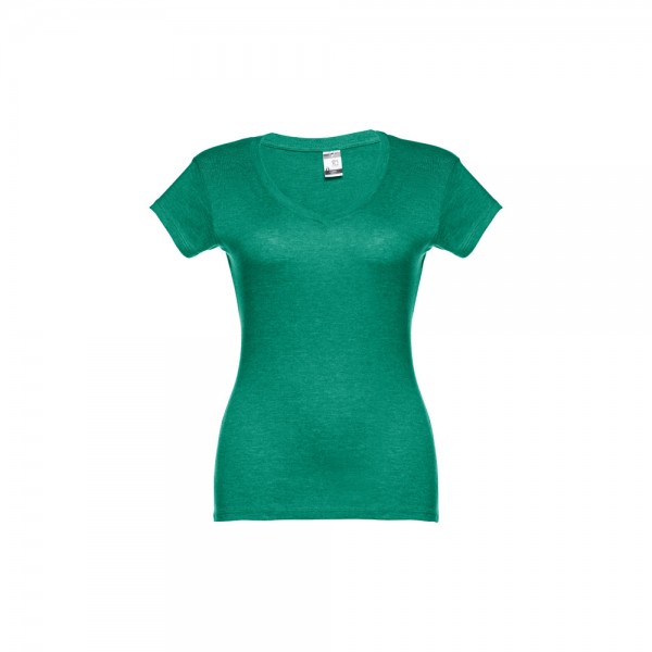 THC ATHENS WOMEN. T-shirt da donna - Verde mélange