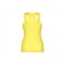 THC TIRANA. T-shirt da donna senza maniche in cotone - Giallo limone