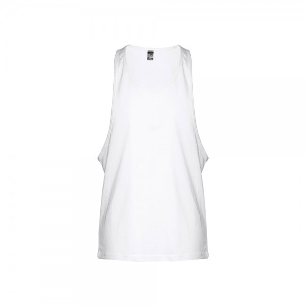 THC IBIZA WH. T-shirt da uomo in cotone con maniche divise - Bianco