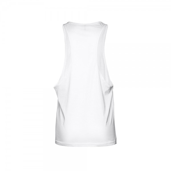 THC IBIZA WH. T-shirt da uomo in cotone con maniche divise - Bianco