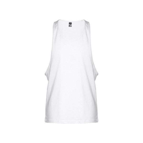 THC IBIZA WH. T-shirt da uomo in cotone con maniche divise - Bianco