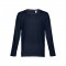 THC BUCHAREST. T-shirt a manica lunga da uomo - Blu scuro