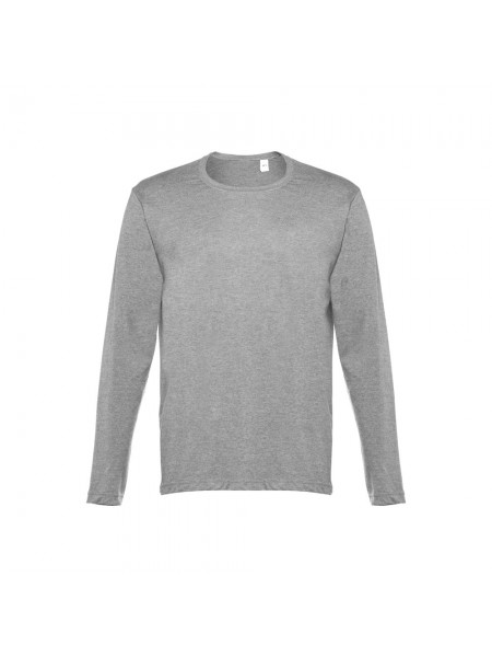 THC BUCHAREST. T-shirt a manica lunga da uomo - Grigio chiaro mélange THC BUCHAREST. T-shirt a manica lunga da uomo - Grigio chiaro mélange