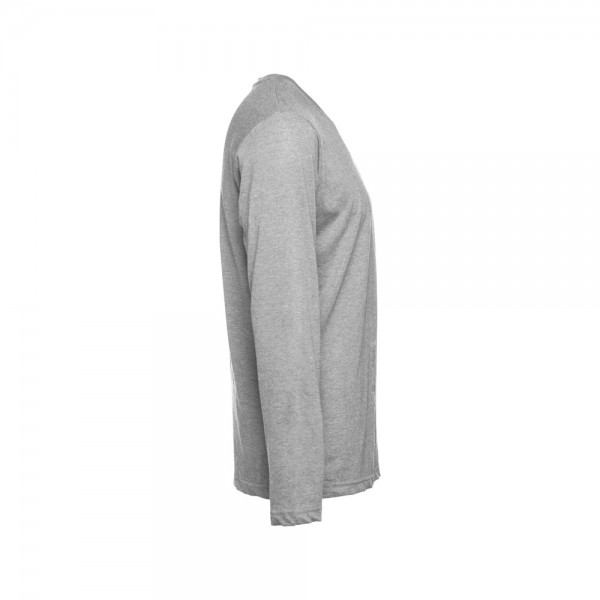 THC BUCHAREST. T-shirt a manica lunga da uomo - Grigio chiaro mélange