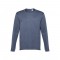 THC BUCHAREST. T-shirt a manica lunga da uomo - Blu mélange