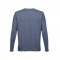 THC BUCHAREST. T-shirt a manica lunga da uomo - Blu mélange