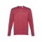 THC BUCHAREST. T-shirt a manica lunga da uomo - Rosso mélange