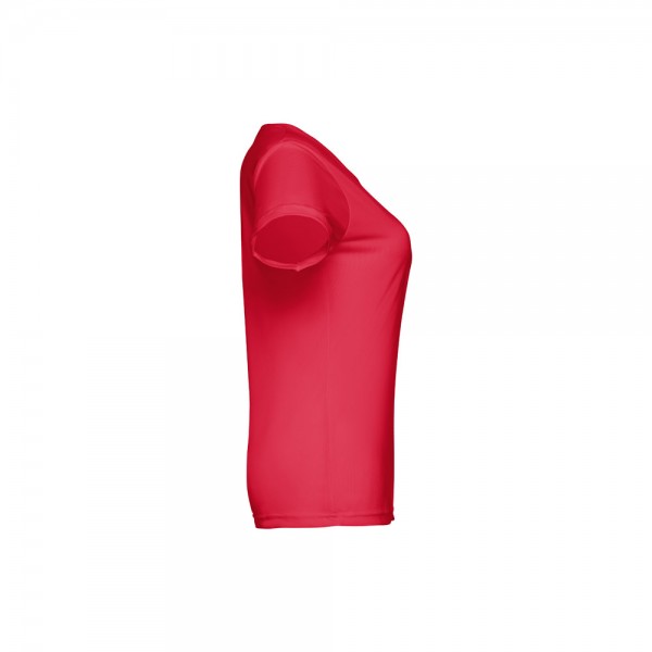THC NICOSIA WOMEN. T-shirt tecnica da donna - Rosso
