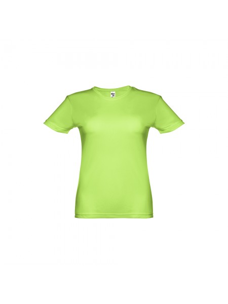THC NICOSIA WOMEN. T-shirt tecnica da donna - Verde hexachrome