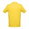 THC ADAM. Polo da uomo in cotone a maniche corte - Giallo