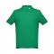 THC ADAM. Polo da uomo in cotone a maniche corte - Verde