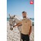 THC ADAM. Polo da uomo in cotone a maniche corte - Azzurro