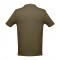 THC ADAM. Polo da uomo in cotone a maniche corte - Verde militare