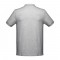 THC ADAM. Polo da uomo in cotone a maniche corte - Grigio chiaro mélange