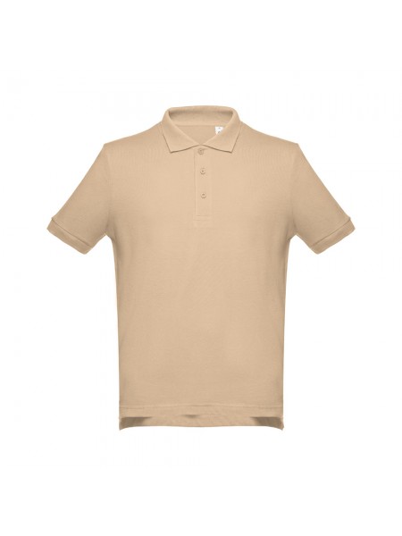 THC ADAM 3XL. Polo da uomo - Marrone chiaro THC ADAM 3XL. Polo da uomo - Marrone chiaro