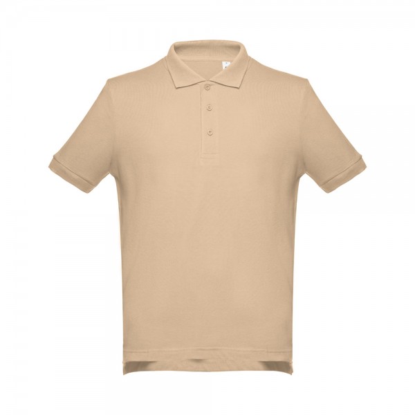 THC ADAM 3XL. Polo da uomo - Marrone chiaro