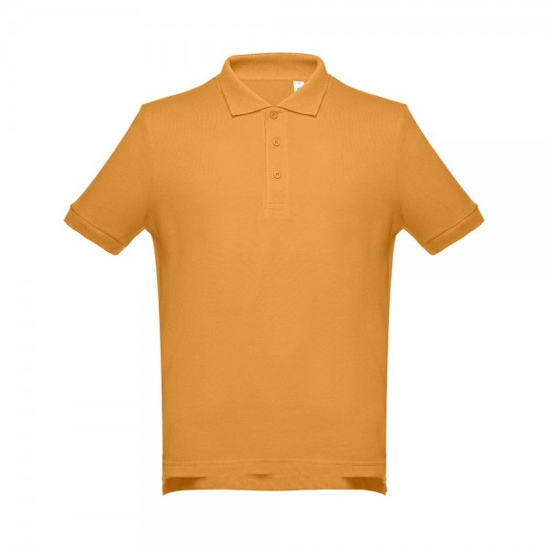 THC ADAM 3XL. Polo da uomo - Giallo scuro