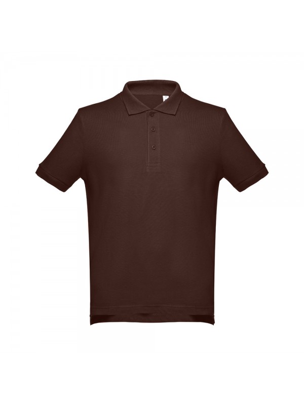 THC ADAM 3XL. Polo da uomo - Marrone scuro THC ADAM 3XL. Polo da uomo - Marrone scuro