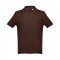 THC ADAM 3XL. Polo da uomo - Marrone scuro