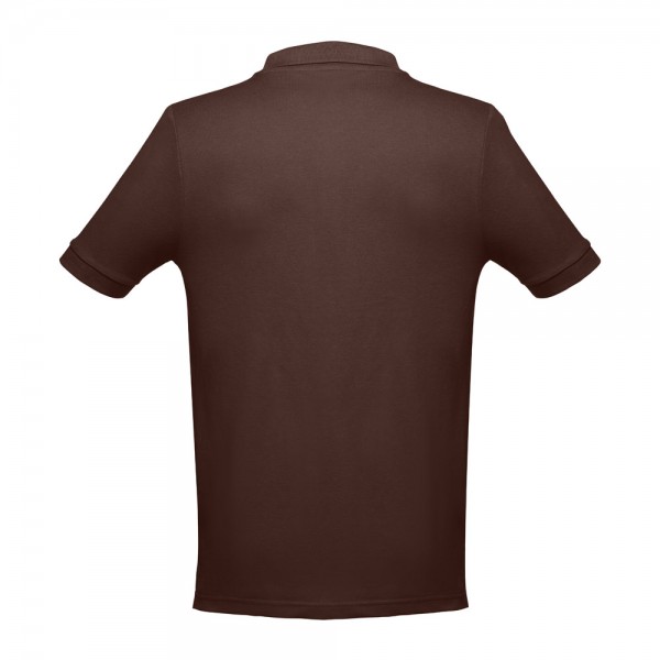 THC ADAM 3XL. Polo da uomo - Marrone scuro