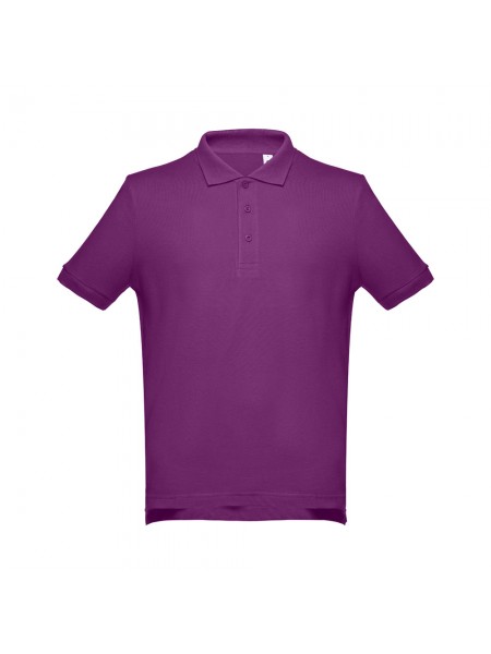 THC ADAM 3XL. Polo da uomo - Viola