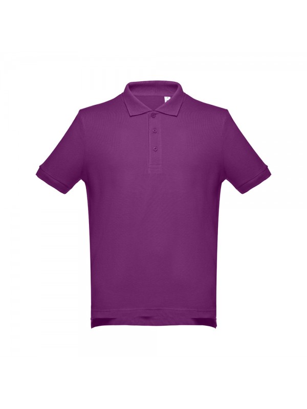 THC ADAM 3XL. Polo da uomo - Viola