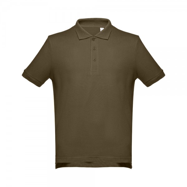 THC ADAM 3XL. Polo da uomo - Verde militare