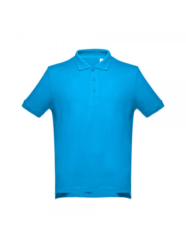 THC ADAM 3XL. Polo da uomo - Azzurro mare THC ADAM 3XL. Polo da uomo - Azzurro mare