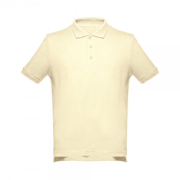 THC ADAM 3XL. Polo da uomo - Giallo pastello