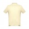 THC ADAM 3XL. Polo da uomo - Giallo pastello