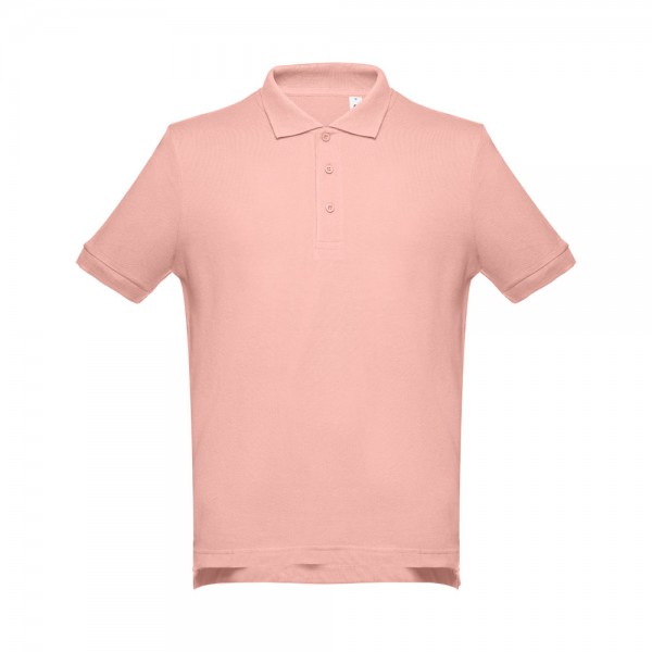THC ADAM 3XL. Polo da uomo - Rosso salmone