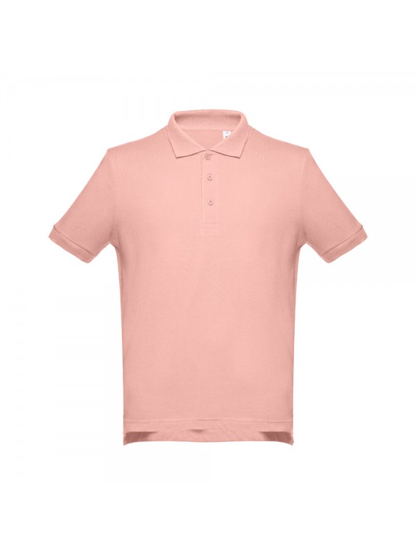 THC ADAM 3XL. Polo da uomo - Rosso salmone THC ADAM 3XL. Polo da uomo - Rosso salmone