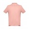 THC ADAM 3XL. Polo da uomo - Rosso salmone